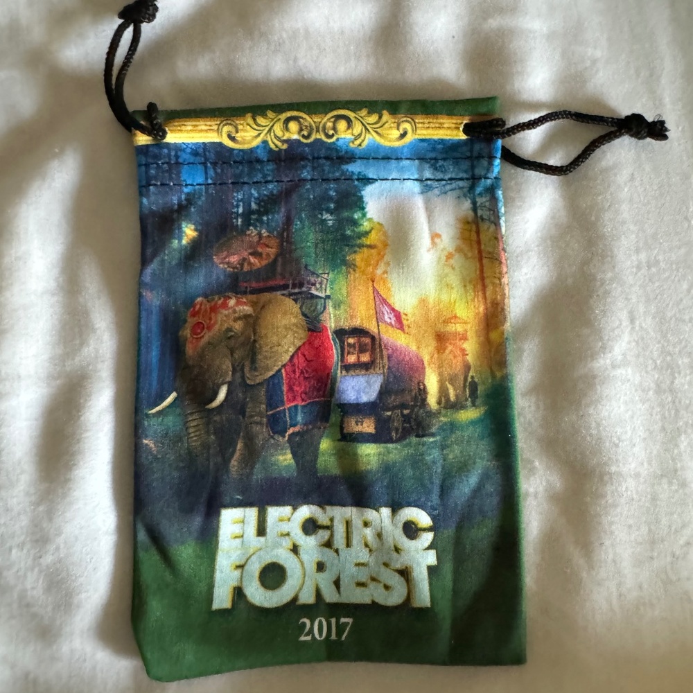 Electric Forest Festival Silk Pouches